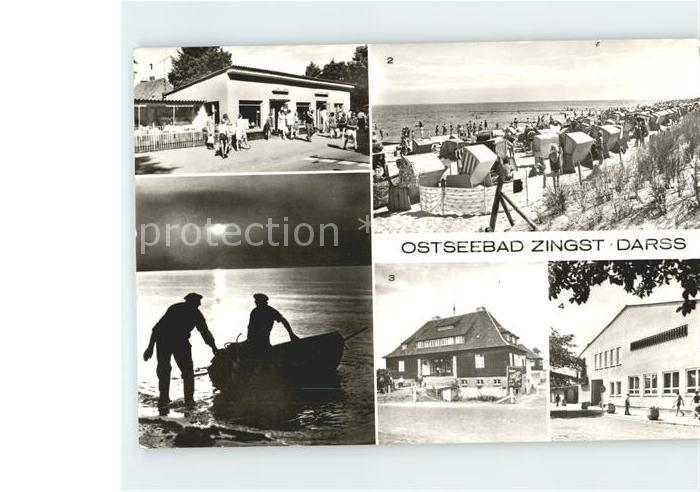 Zingst Ostseebad Strandstrasse Strand Kurhaus FDGB Erholungsheim Nordlicht