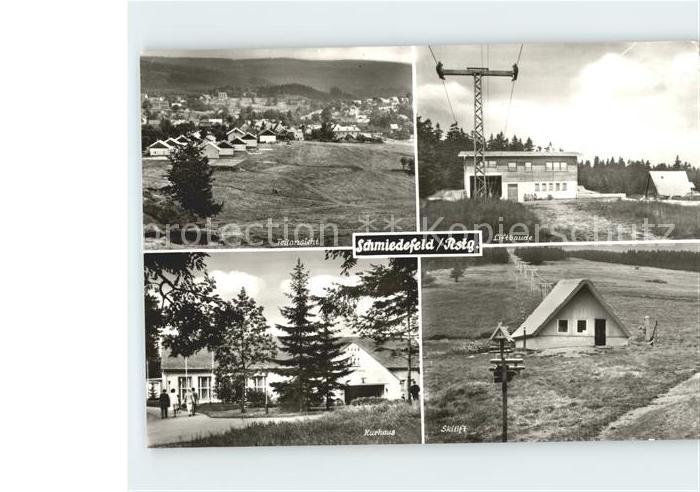 Schmiedefeld Rennsteig Liftbaude Skilift Kurhaus