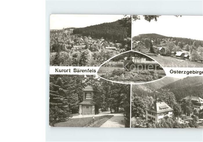 Baerenfels Erzgebirge Glockenturm FDGB Ferienheime