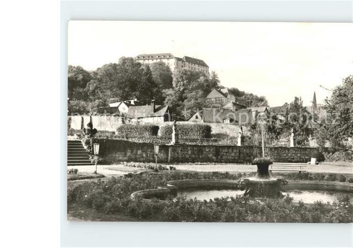 Blankenburg Harz Terrassengarten Schloss