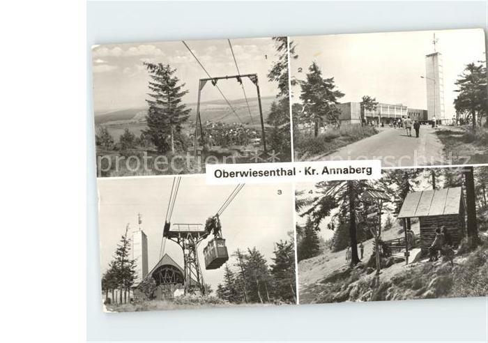 Oberwiesenthal Erzgebirge Fichtelberghaus Fichtelbergseilschwebebahn Eckbauerhue