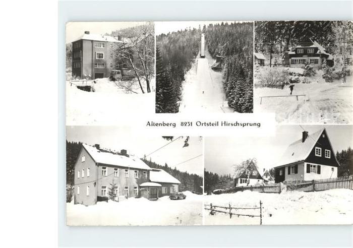 Altenberg Erzgebirge Hirschsprung