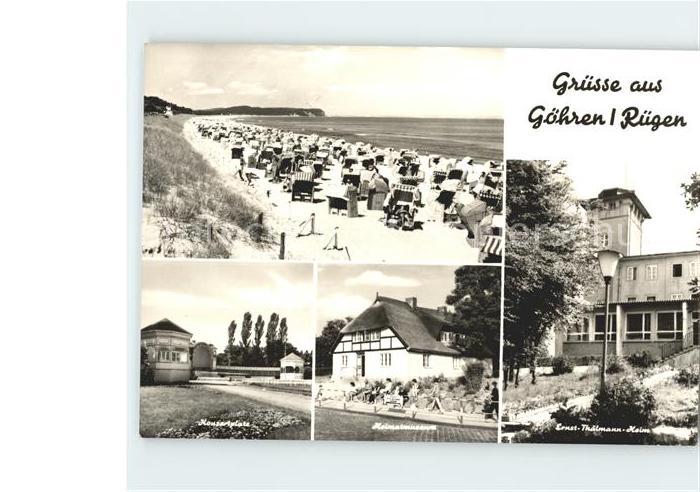 Goehren Ruegen Konzertplatz Heimatmuseum Ernst Thaelmann Heim