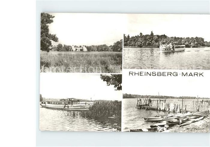 Rheinsberg Mark Schiff Zeuthen Fischerboote