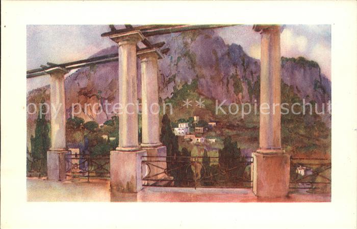 Capri Dalla terrazza della funicolare