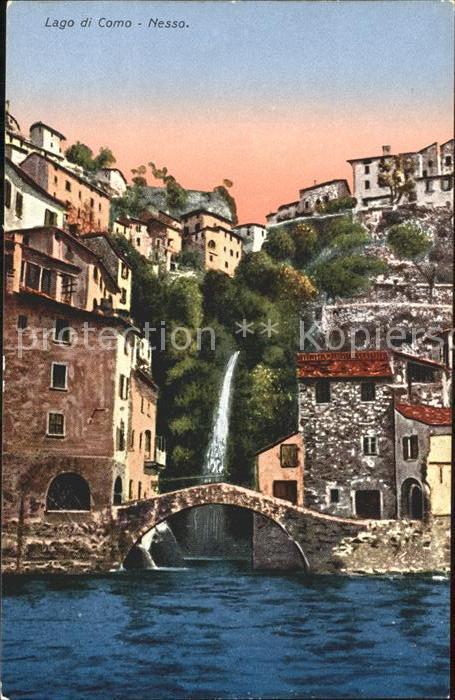 Nesso Lago di Como Wasserfall