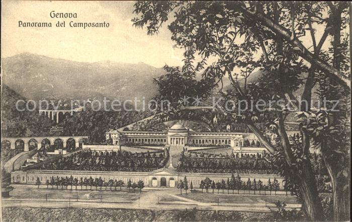 Genova Genua Liguria Camposanto