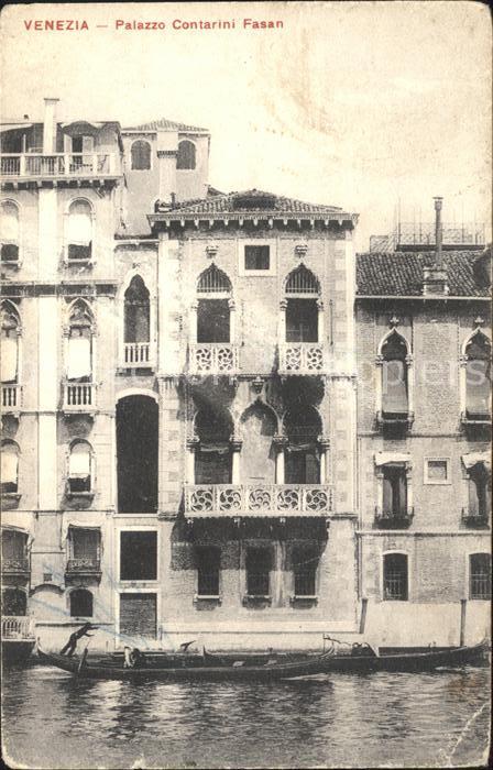Venezia Venedig Palazzo Contarini Fasan