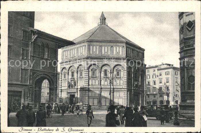 Firenze Florenz Battistero di S Giovanni