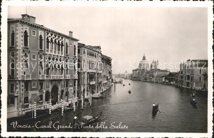 Venedig Venezia Canal Grande Punta della Salute