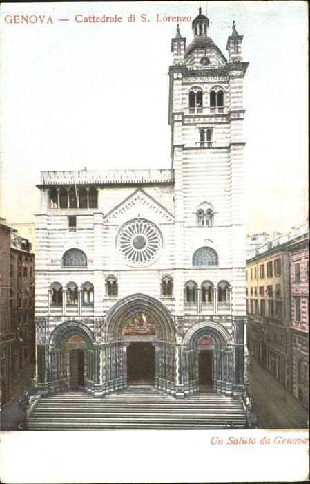 Genova Genua Liguria Cattedrale di S Lorenzo