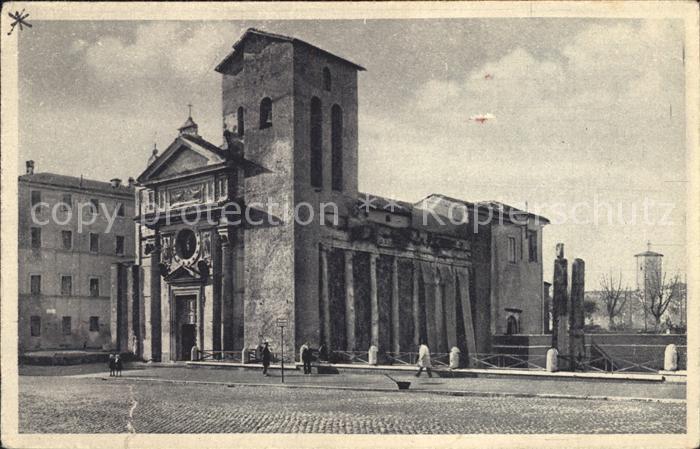Roma Rom Via del Mare Chiesa di S Nicola Carcere