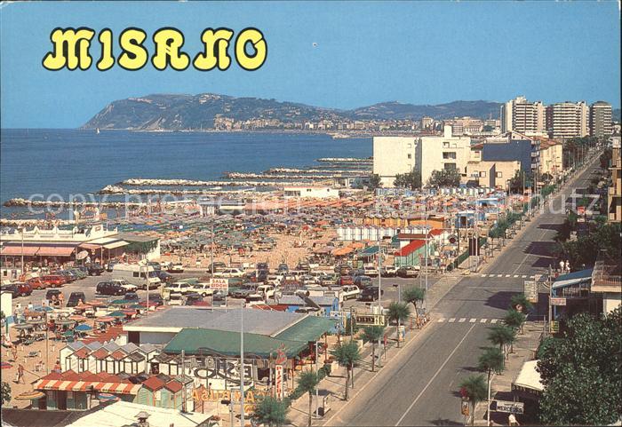 Misano Adriatico Strandpromenade Strand