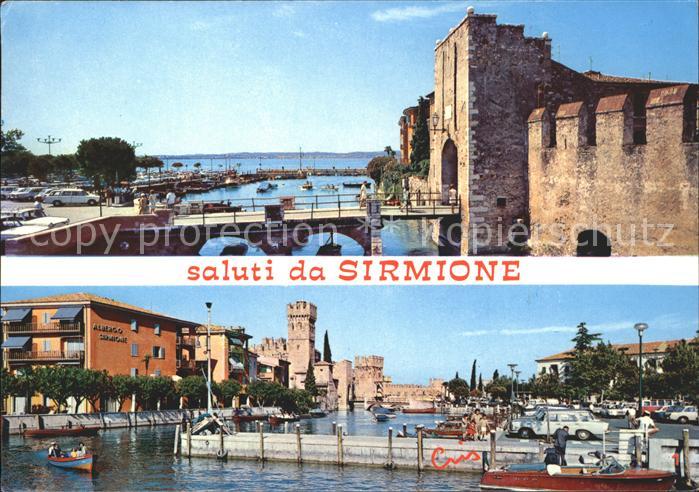 Sirmione Lago di Garda ponte accesso paese