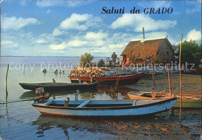 Grado Gorizia Fischerhuetten Lagune