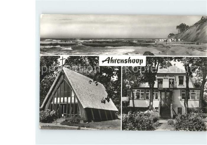Ahrenshoop Ostseebad Kirche Bodden Haus Hotel