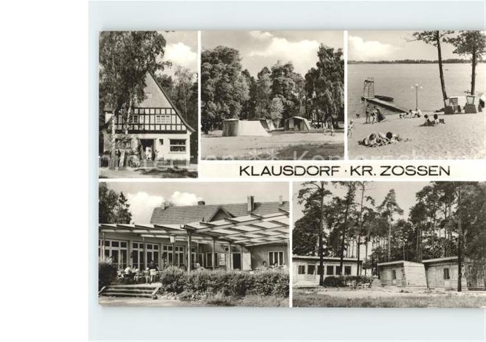 Klausdorf Mellensee Zossen Strand Gaststaette Cafe