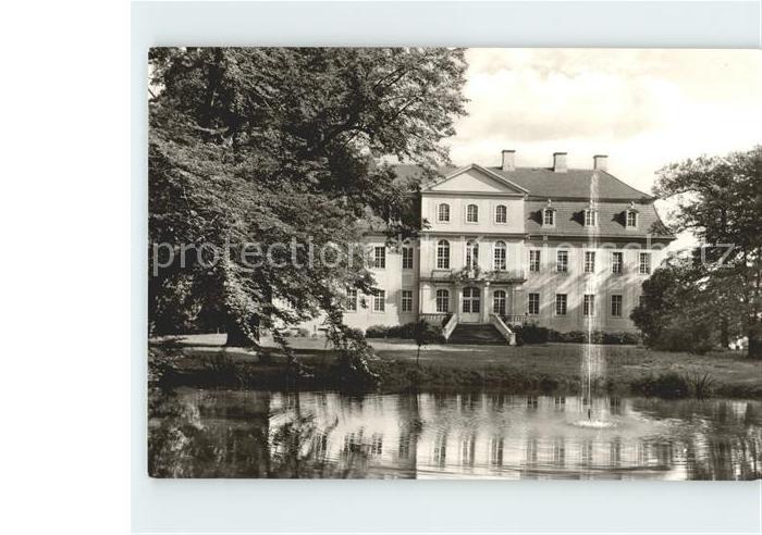 Rammenau Barockschloss Gartenseite