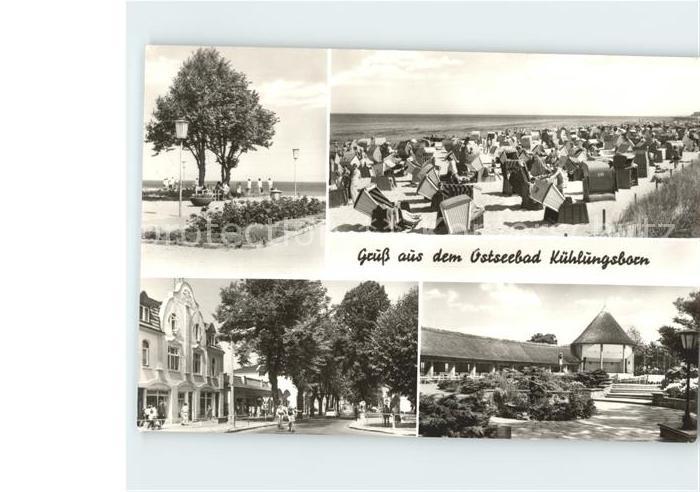 Kuehlungsborn Ostseebad Strand Buehne Promenade