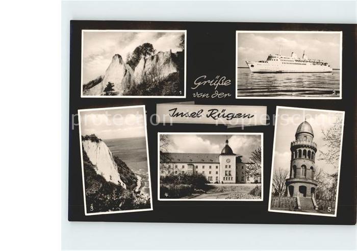 Insel Ruegen Wissower Klinten Sassnitz Grossfaehre Sassnitz Stubbenkammer