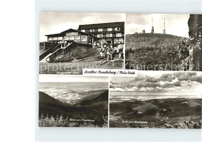 Inselsberg Schmalkalden Berggasthof Stoehr Turm