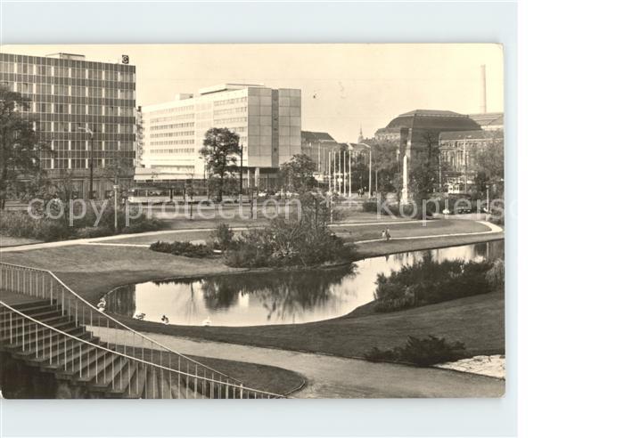 LEIPZIG Sachsen Schwanenteich