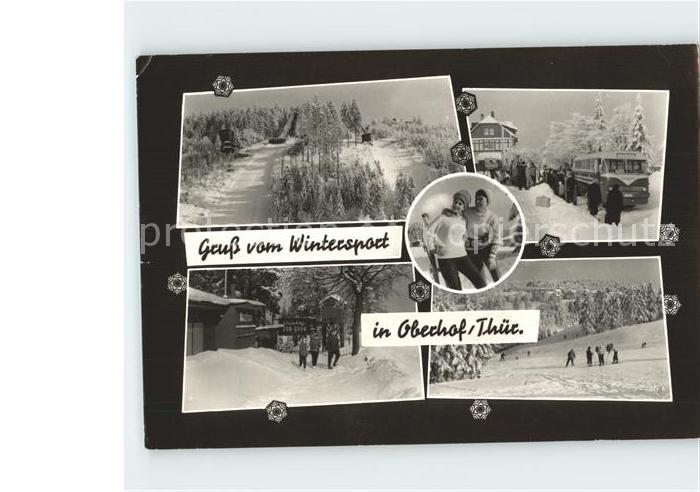 Oberhof Thueringen Ski Bus Schanze