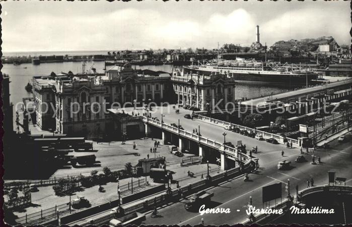 Genova Genua Liguria Stazione Marittima