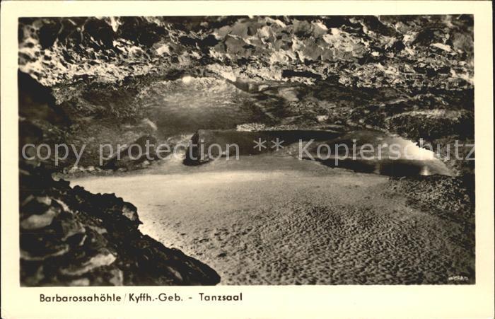 Kyffhaeuser Barbarossahoehle Tanzsaal