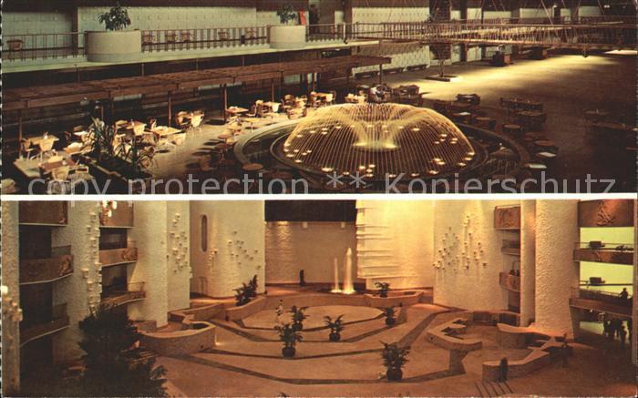 Dallas Texas Sidewalk Cafe Area of the Grand Courtyard of the Dallas Trade Mart