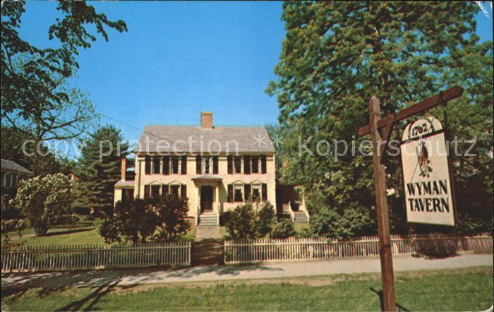 Keene New Hampshire Wyman Tavern