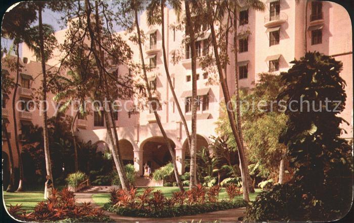Honolulu Royal Hawaiian Hotel