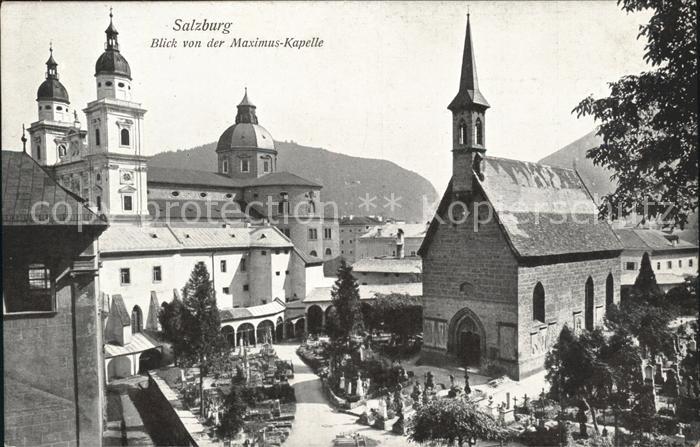Salzburg Oesterreich Kirche vom Maximus Kapelle