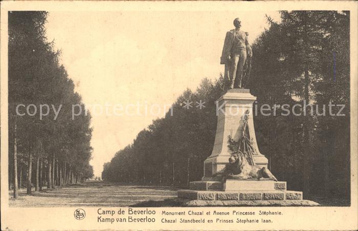 Camp de Beverloo Monument Chazal Avenue Princesse Stephanie