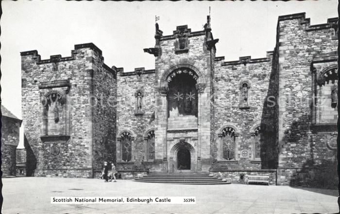Edinburgh Scotland Castle Scottish National Memorial
