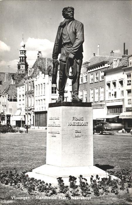Vlissingen Standbeeld Frans Naerebout