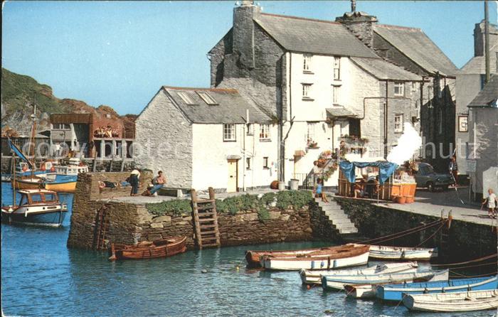 Polperro Cornwall Hafen