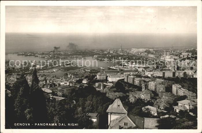Genova Genua Liguria Dal Righi