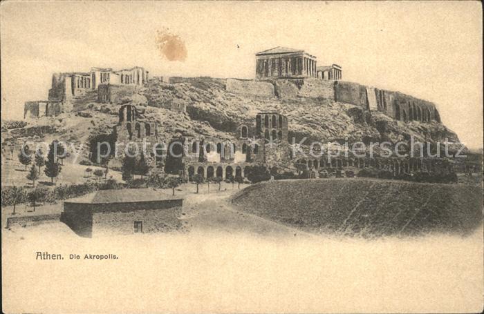Athenes Athen Akropolis