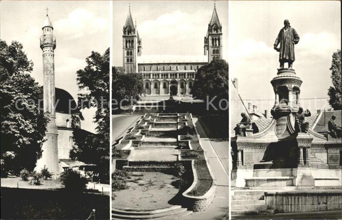 Pecs Udvoezlet Pecsroel Burg Turm Denkmal