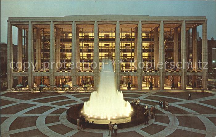 New York City Lincoln Center Performing Arts Philharmonic Hall