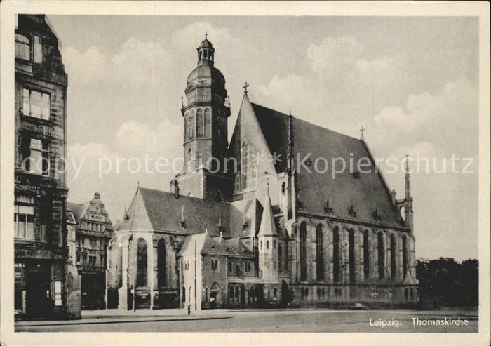 LEIPZIG Sachsen Thomaskirche