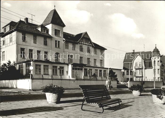Kuehlungsborn Ostseebad FDGB Cafe Jochen Weigert