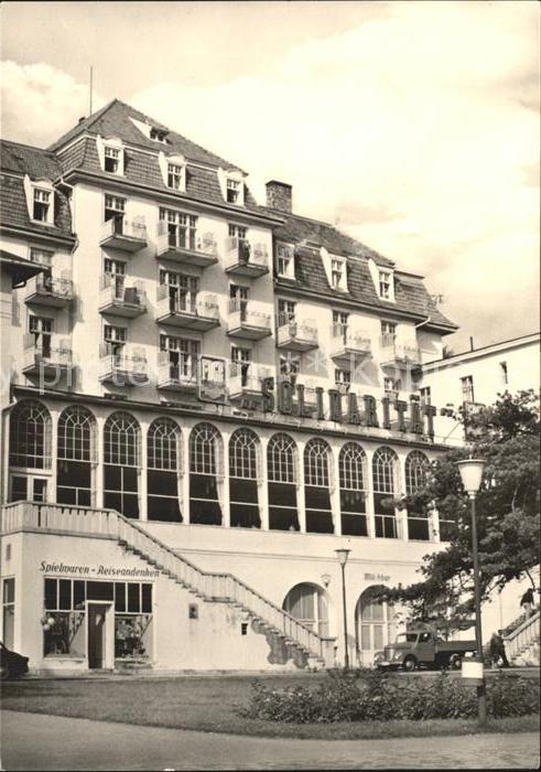 Heringsdorf Ostseebad Usedom FDGB Erholungheim Solidaritaet