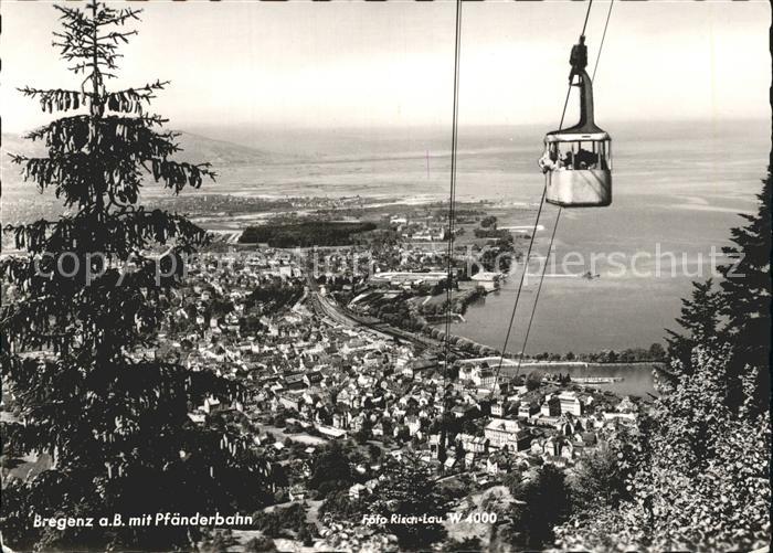 Bregenz Vorarlberg Pfaenderbahn