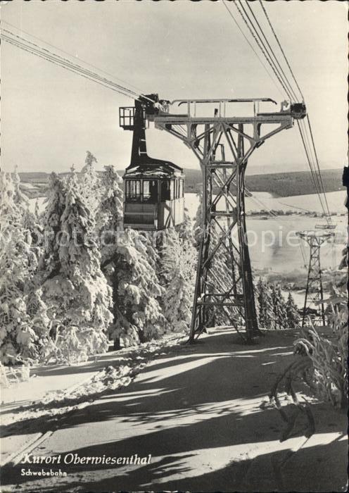 Oberwiesenthal Erzgebirge Schwebebahn
