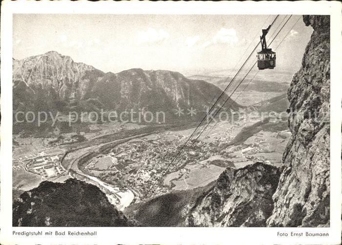 Bad Reichenhall Predigtstuhl Luftseilbahn
