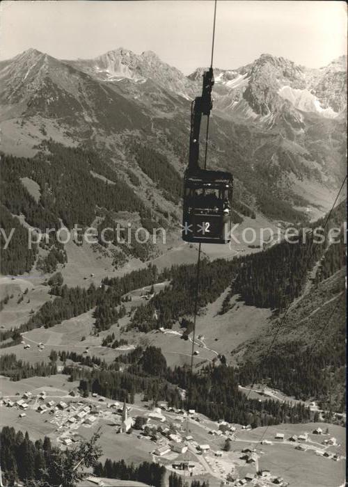 Mittelberg Kleinwalsertal Walmendingerhorn Bahn Hammerspitze Schafelpenkoepfe