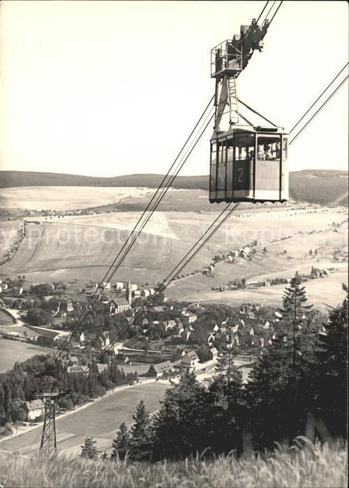Oberwiesenthal Erzgebirge Luftseilbahn