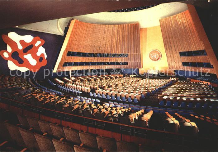 New York City United Nations  General Assembly Hall intern